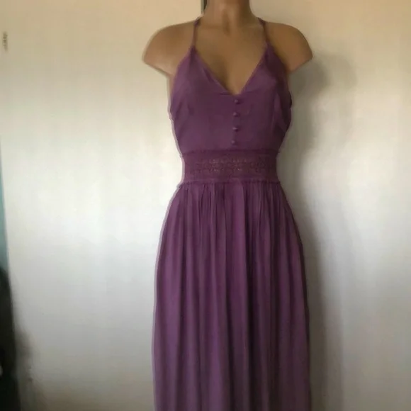 knee length dresses for ladies Ruffle High-Low Dress
